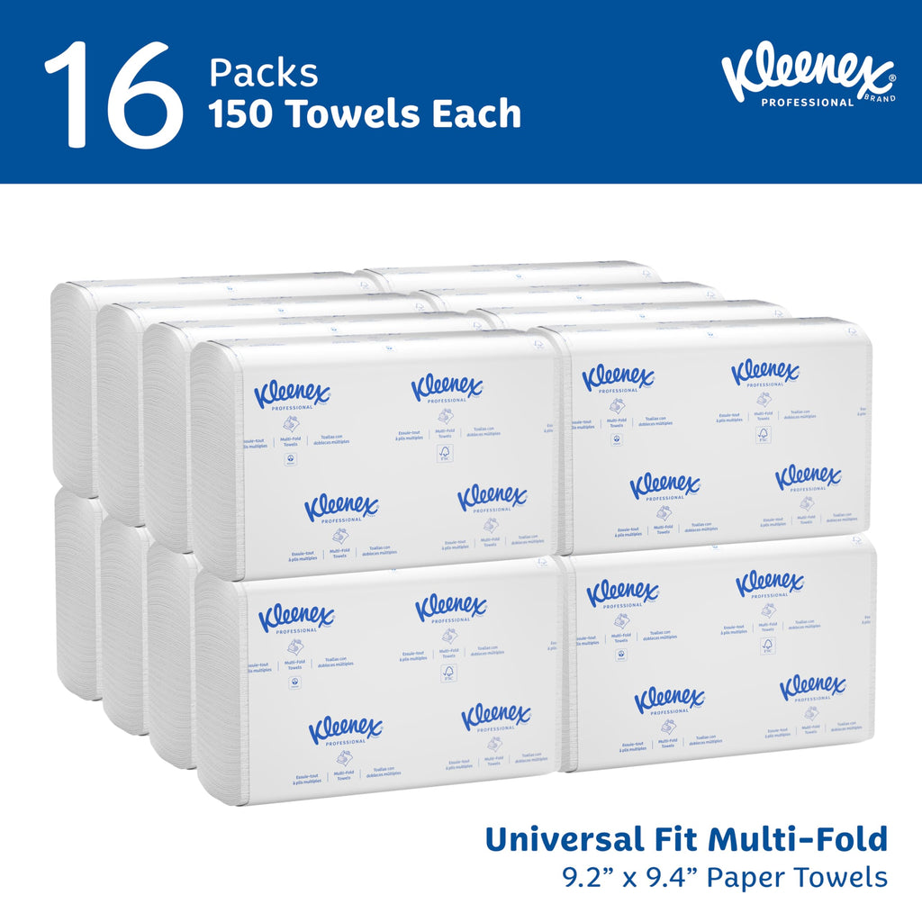 Kleenex Pro MultiFold Towels - Absorbency, 1200 Sheets -  by Handbags Specialist Headquarter | Available at Handbags Specialist Headquarter
