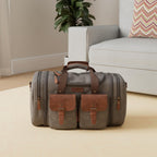 Wildroad 50L Waxed Canvas Waterproof Duffle Bag