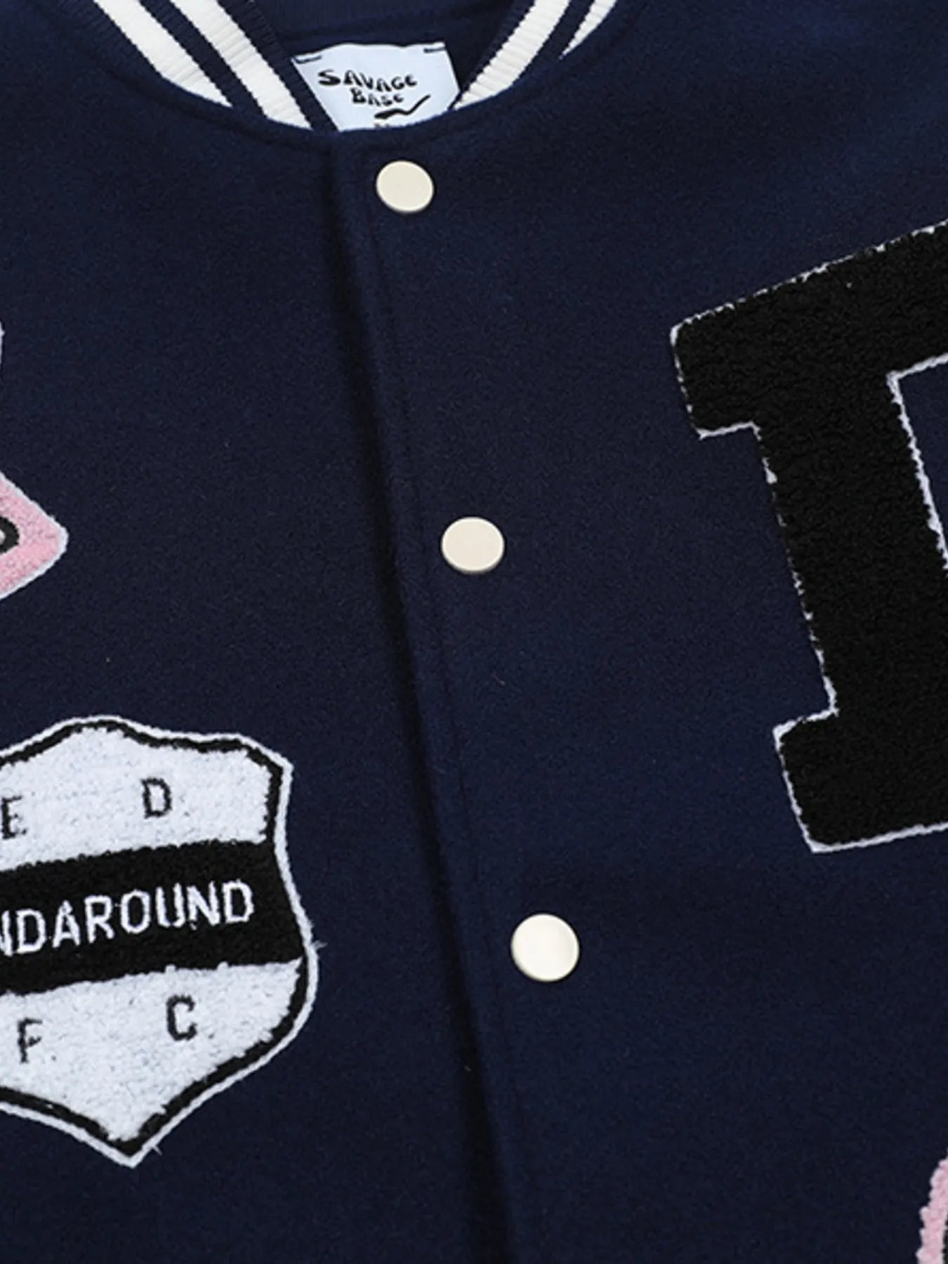 Men's Baseball Bomber Jacket with Patches - Men's jackets by Trendsi | Available at Handbags Specialist Headquarter