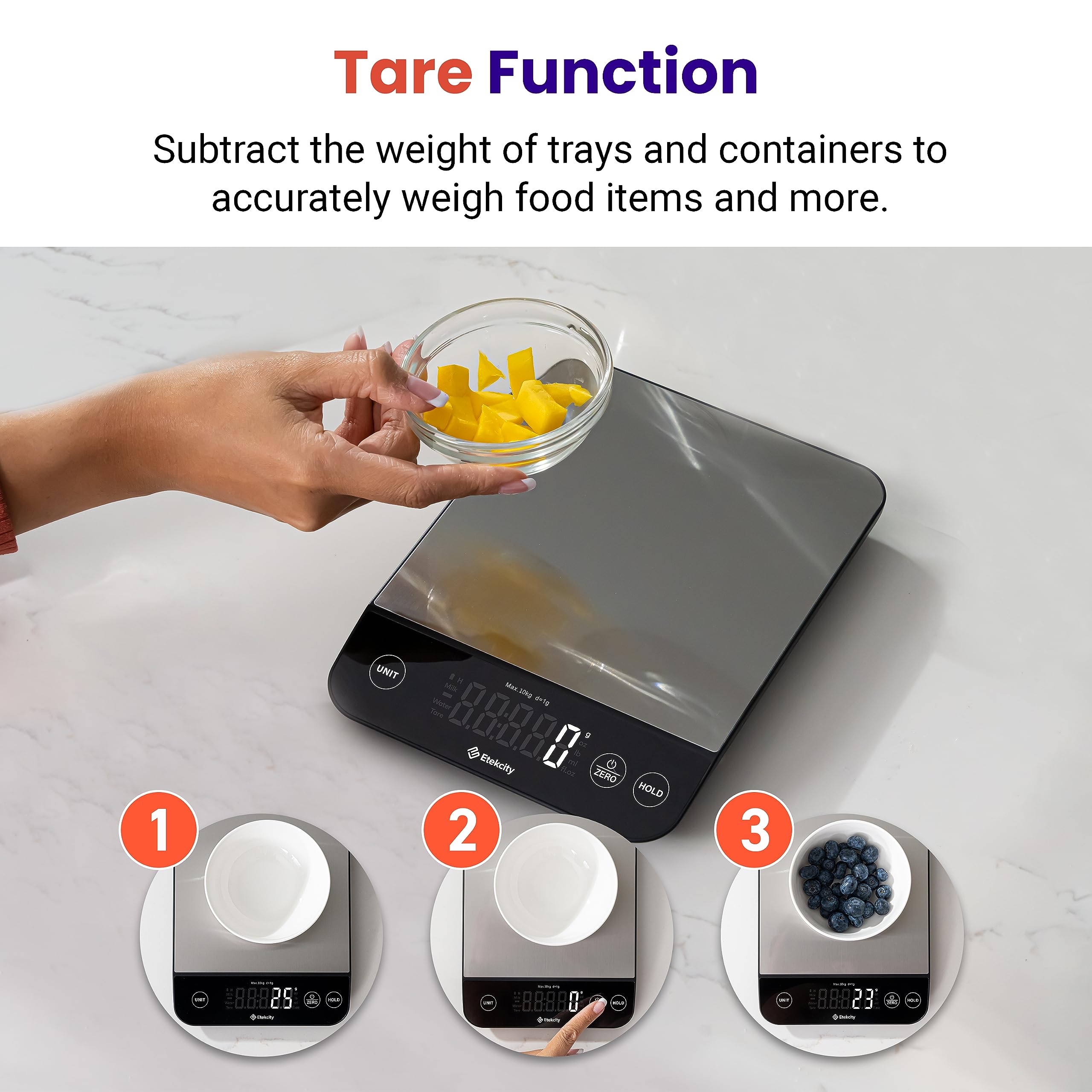 Etekcity Precision Scale: Grams & Ounces Master - Home & Kitchen by Handbags Specialist Headquarter | Available at Handbags Specialist Headquarter