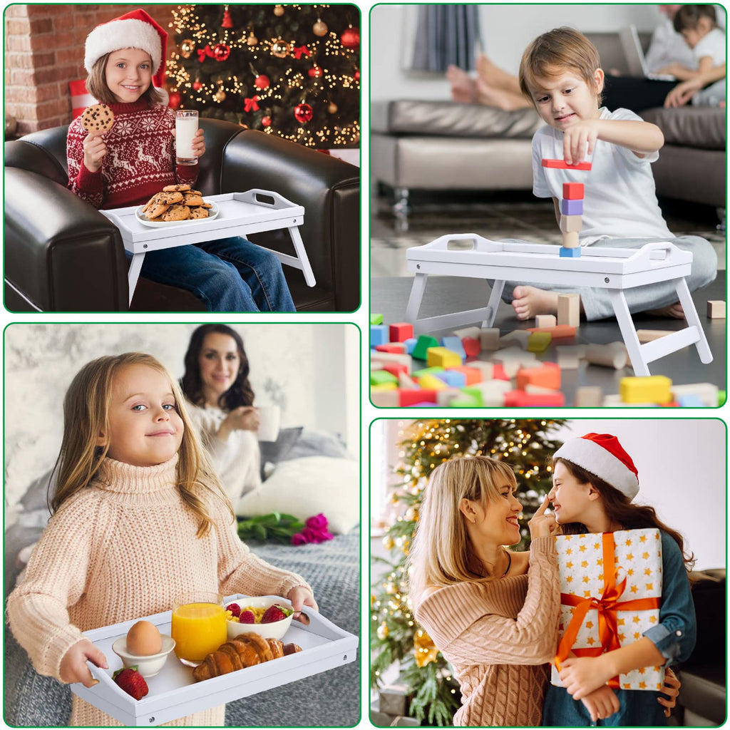 Artmeer Bamboo Foldable Bed & Laptop Tray - 2 Pack - Decor by Handbags Specialist Headquarter | Available at Handbags Specialist Headquarter