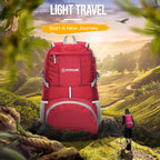 ZOMAKE 35L Compact Waterproof Hiking Backpack - Backpack Bags by Handbags Specialist Headquarter | Available at Handbags Specialist Headquarter
