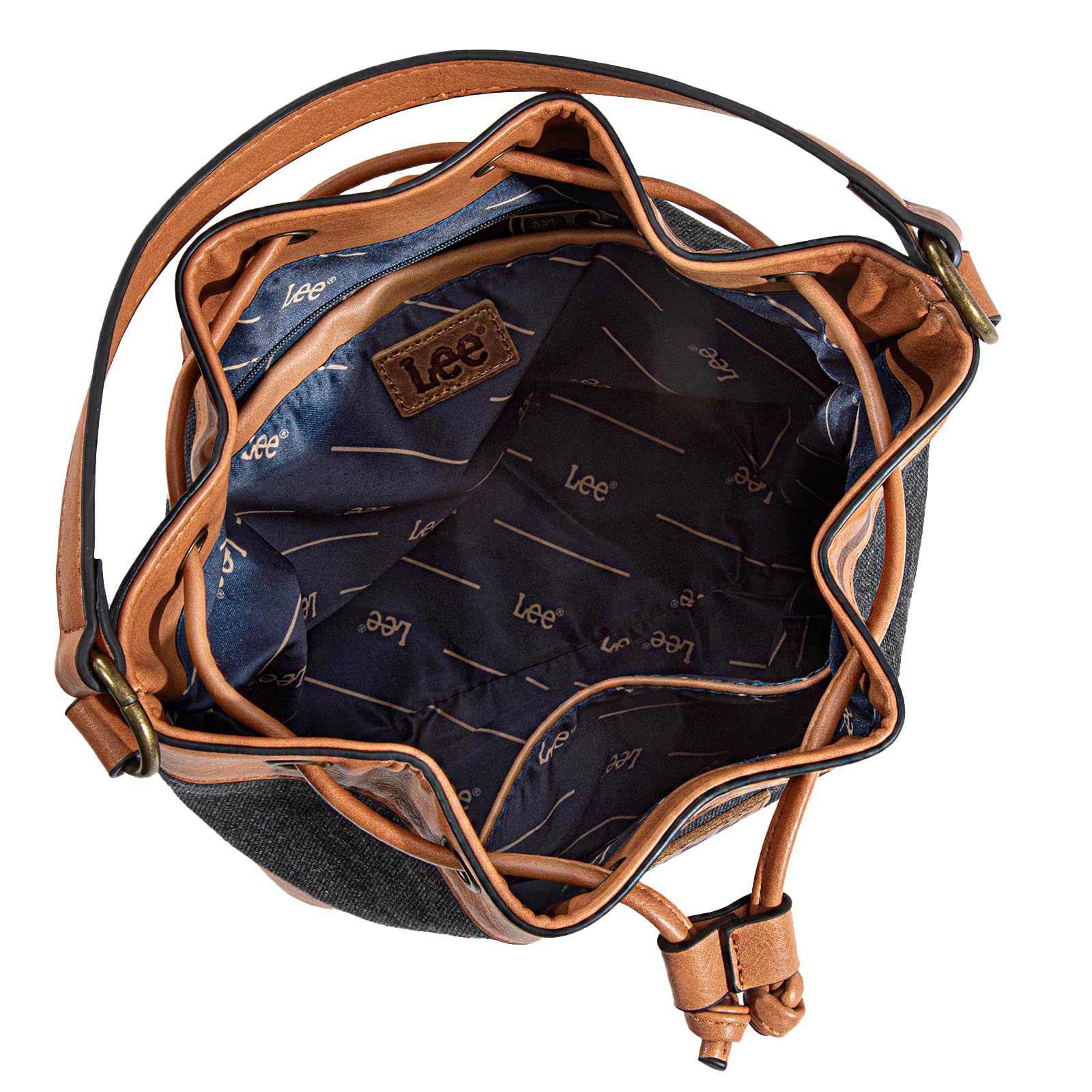 Montana West Lee Drawstring Hobo Bucket Bag -  by Handbags Specialist Headquarter | Available at Handbags Specialist Headquarter