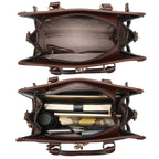 Dasein Women’s 2pcs Satchel & Shoulder Bag Set
