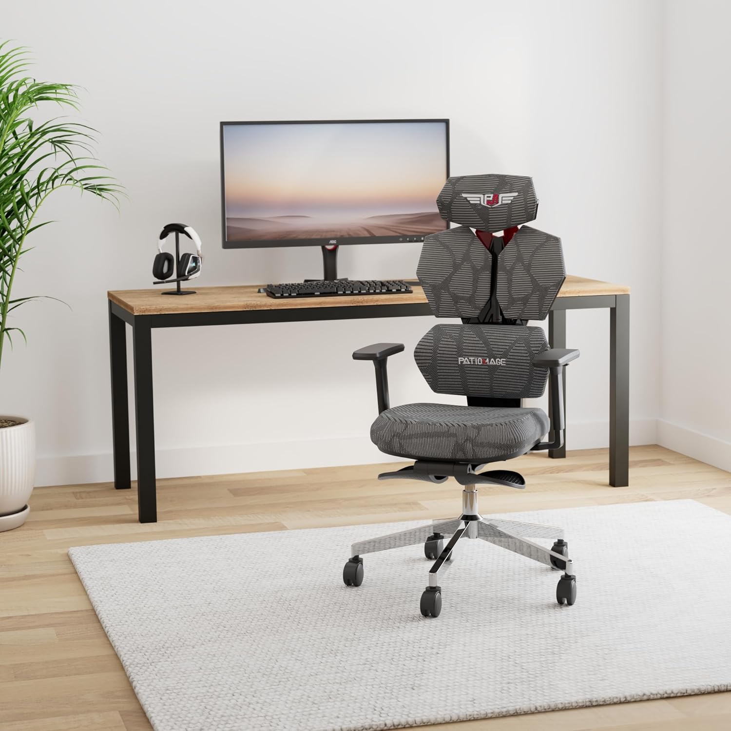ErgoMax Gaming Chair: Tall & Recline Comfort - Gaming Accessories by Handbags Specialist Headquarter | Available at Handbags Specialist Headquarter