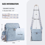 Tassel Charm Crossbody Bag for Women -  by Handbags Specialist Headquarter | Available at Handbags Specialist Headquarter