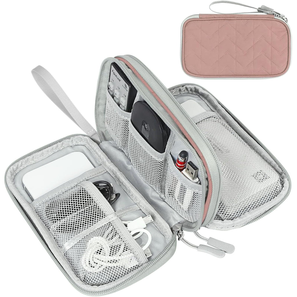 FYY All-in-One Travel Cable Organizer Pouch -  by Handbags Specialist Headquarter | Available at Handbags Specialist Headquarter