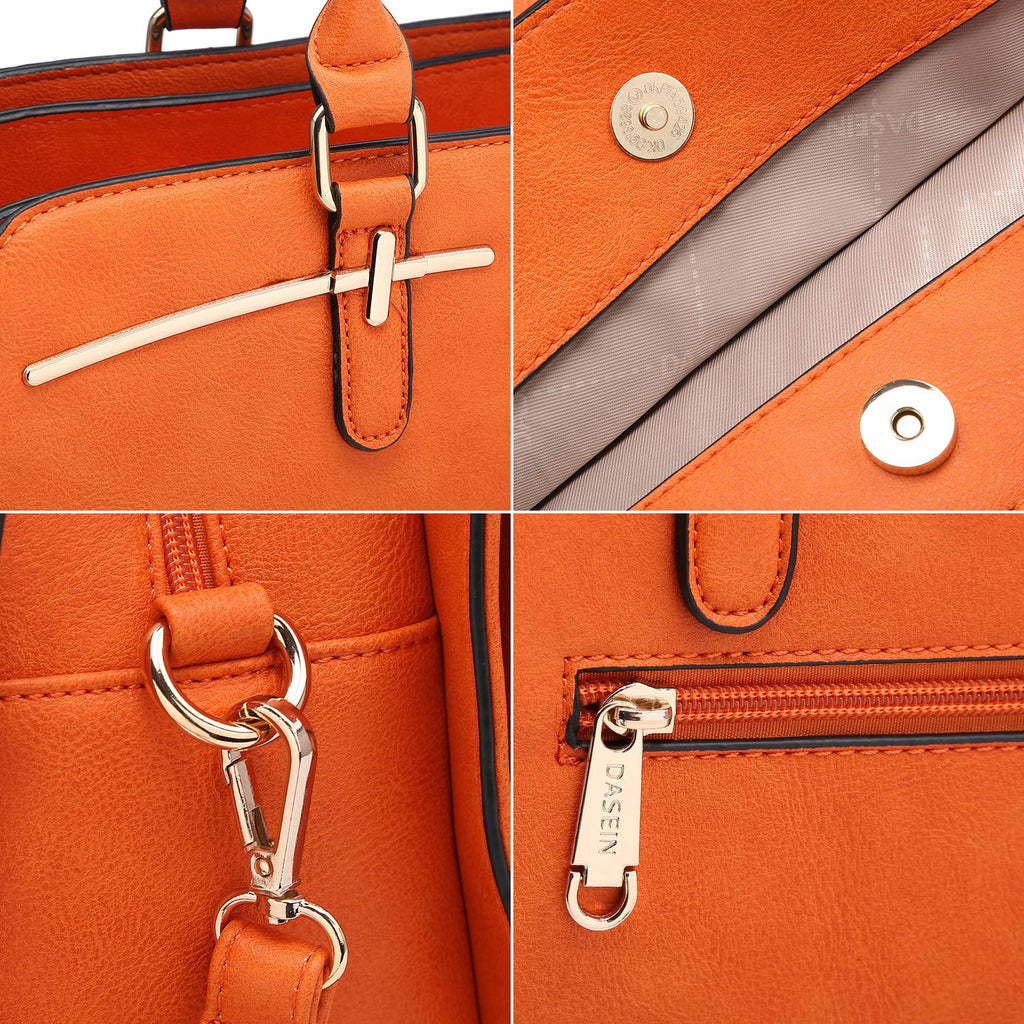 Women’s 2pc Tote & Wallet Handbag Set with 3 Compartments