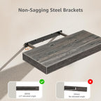 Rustic Farmhouse Shelves (008-40BN) - Decor by Handbags Specialist Headquarter | Available at Handbags Specialist Headquarter