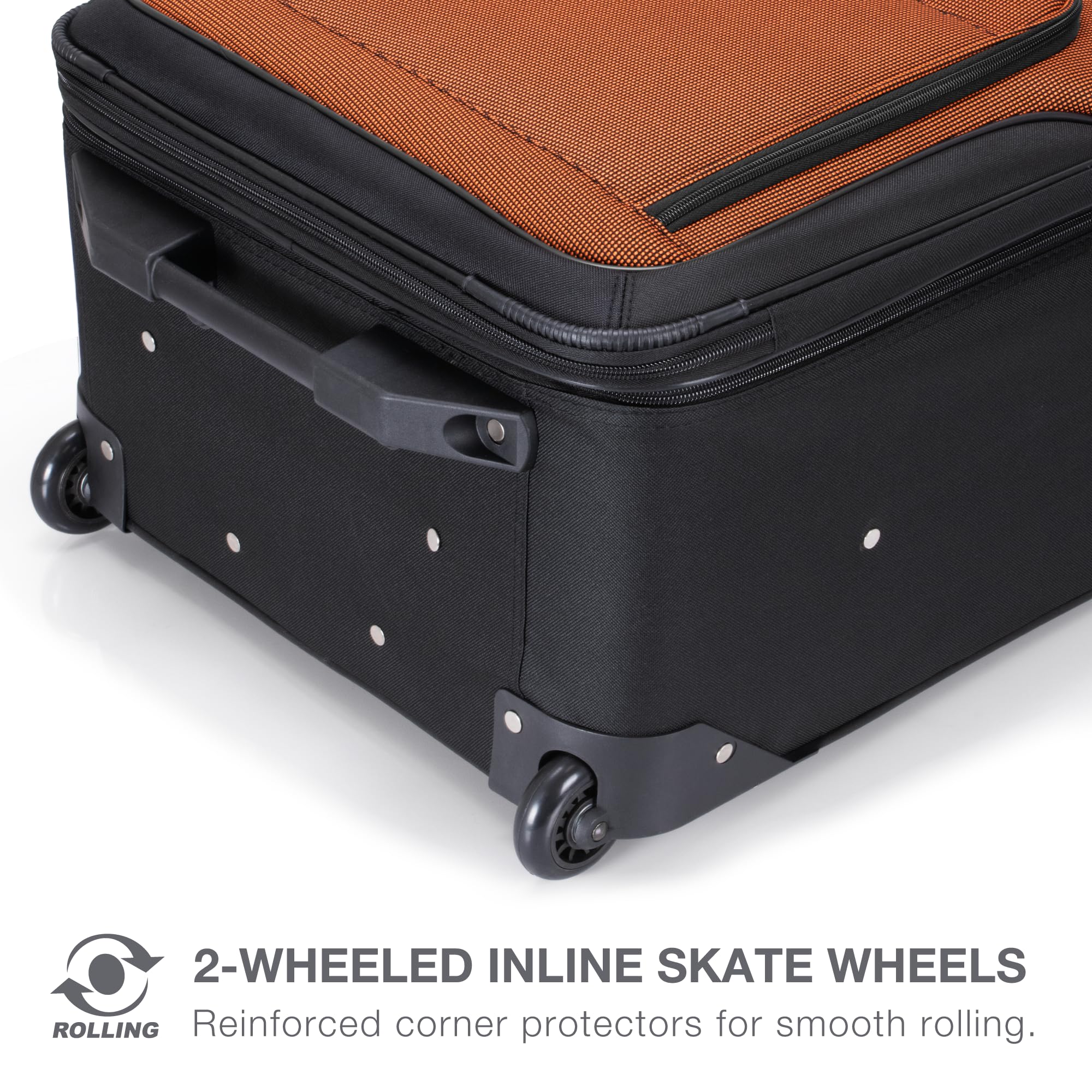 Travel Select Amsterdam 4-Pc Expandable Luggage Set -  by Handbags Specialist Headquarter | Available at Handbags Specialist Headquarter