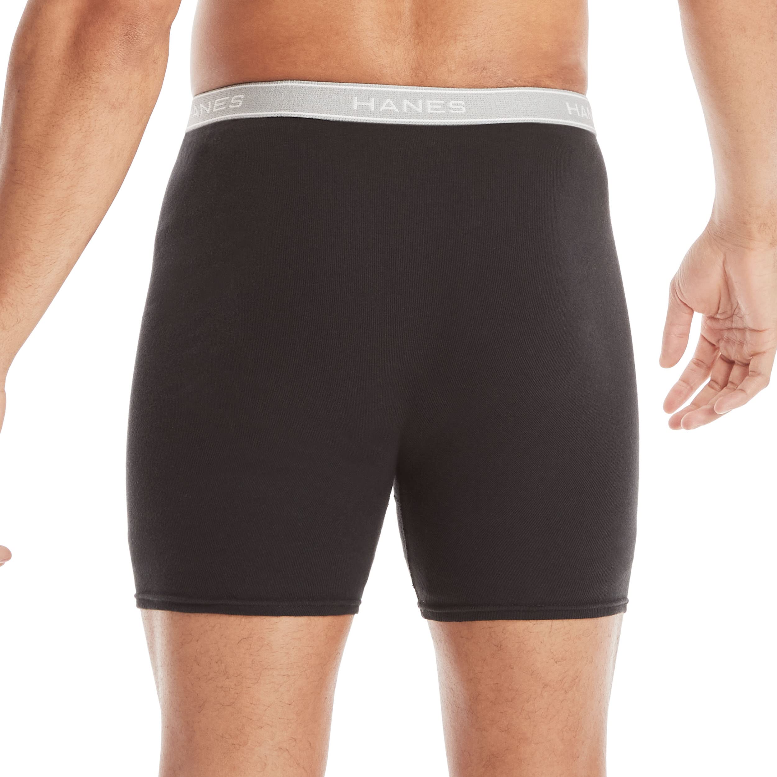 Hanes Men's Boxer Briefs Pack - Cool & Breathable