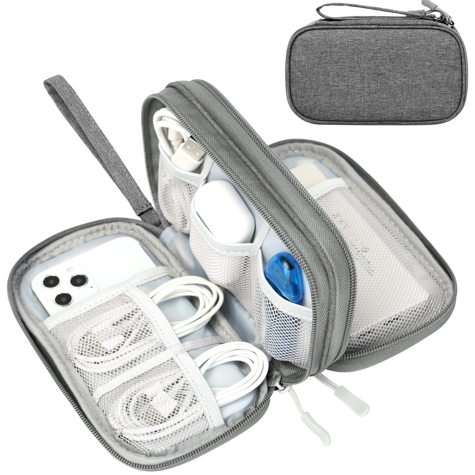 FYY All-in-One Travel Cable Organizer Pouch -  by Handbags Specialist Headquarter | Available at Handbags Specialist Headquarter