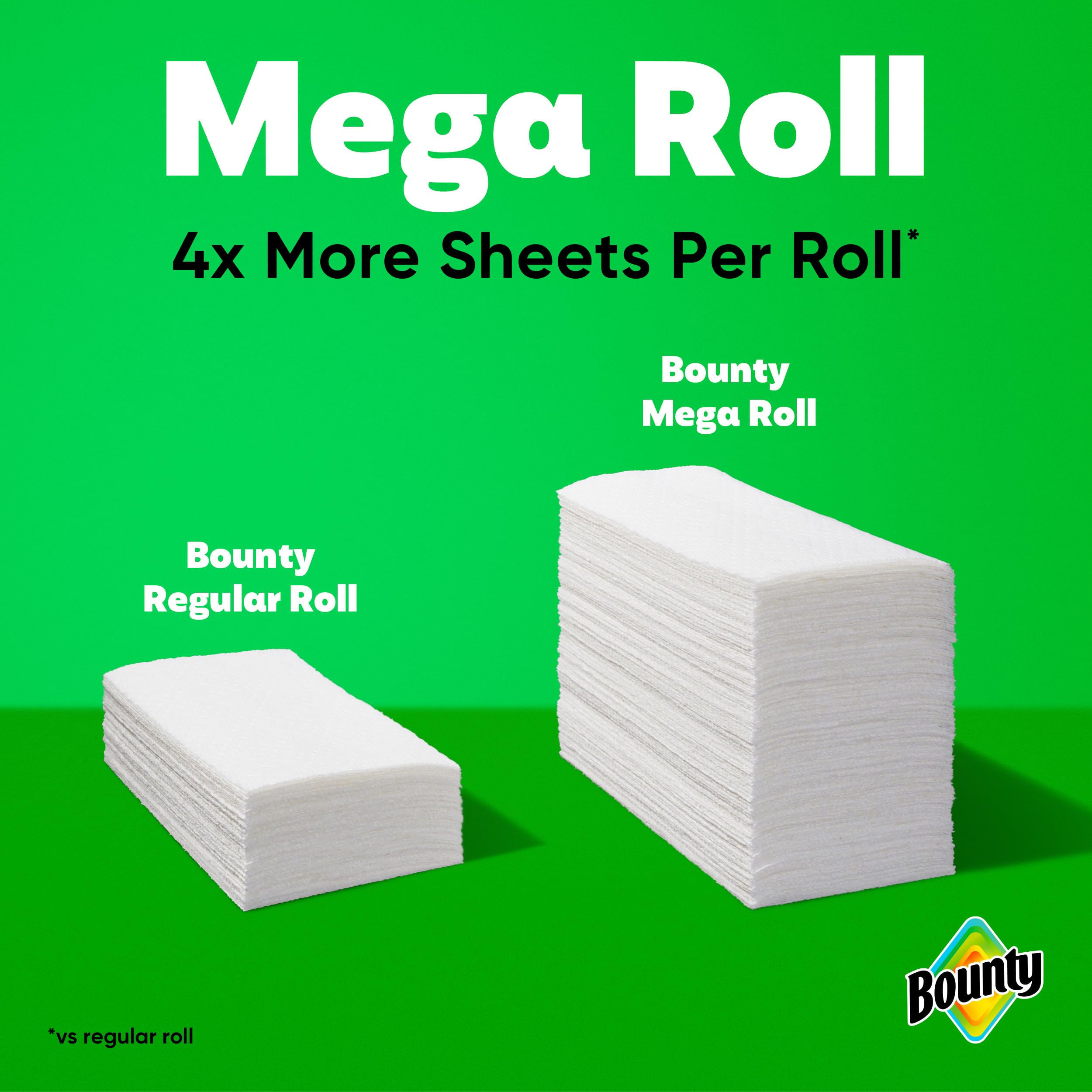Bounty FlexiSheets: 8 Triple = 24 Regular Rolls -  by Handbags Specialist Headquarter | Available at Handbags Specialist Headquarter