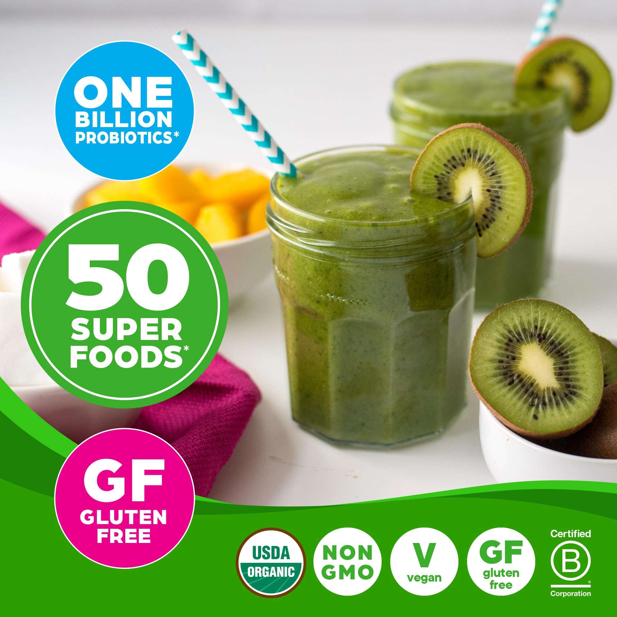 Super Greens Probiotic Blend - Health Care by Handbags Specialist Headquarter | Available at Handbags Specialist Headquarter