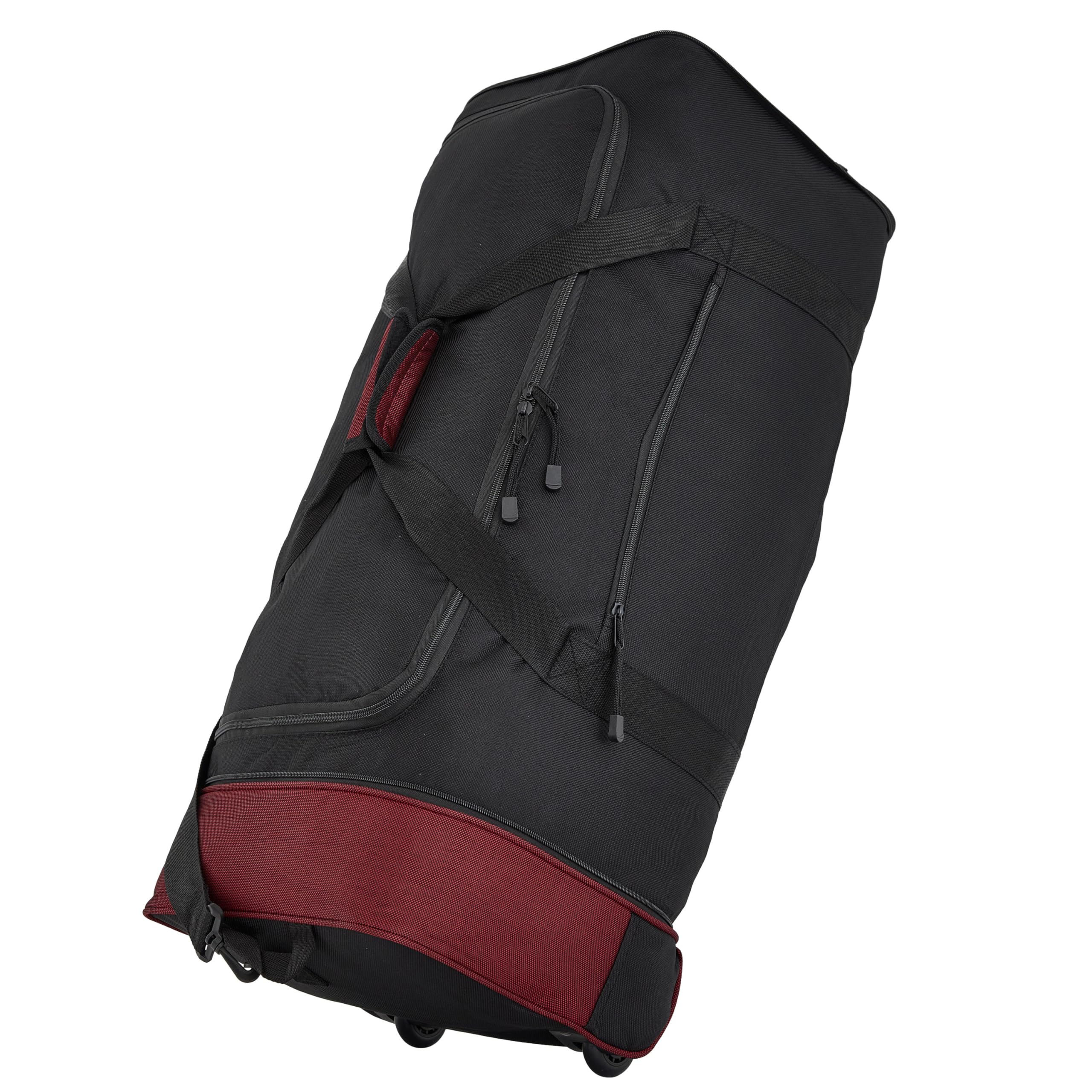 Traveler's Club Expandable Rolling Duffel Bag 32 -  by Handbags Specialist Headquarter | Available at Handbags Specialist Headquarter