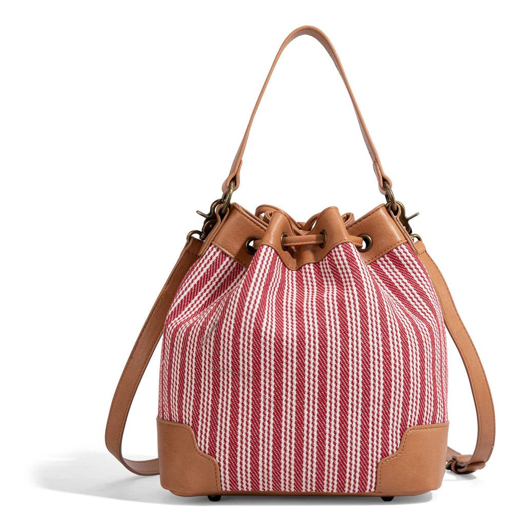 Montana West Lee Drawstring Hobo Bucket Bag -  by Handbags Specialist Headquarter | Available at Handbags Specialist Headquarter
