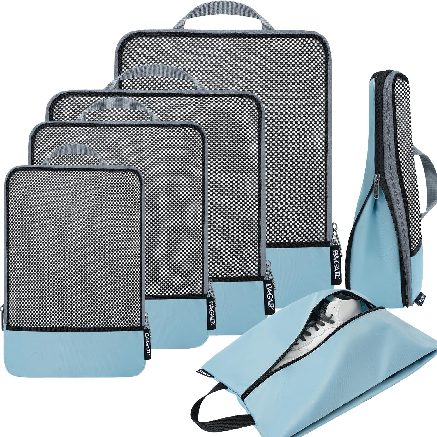 BAGAIL Expandable Travel Compression Cubes Set -  by Handbags Specialist Headquarter | Available at Handbags Specialist Headquarter