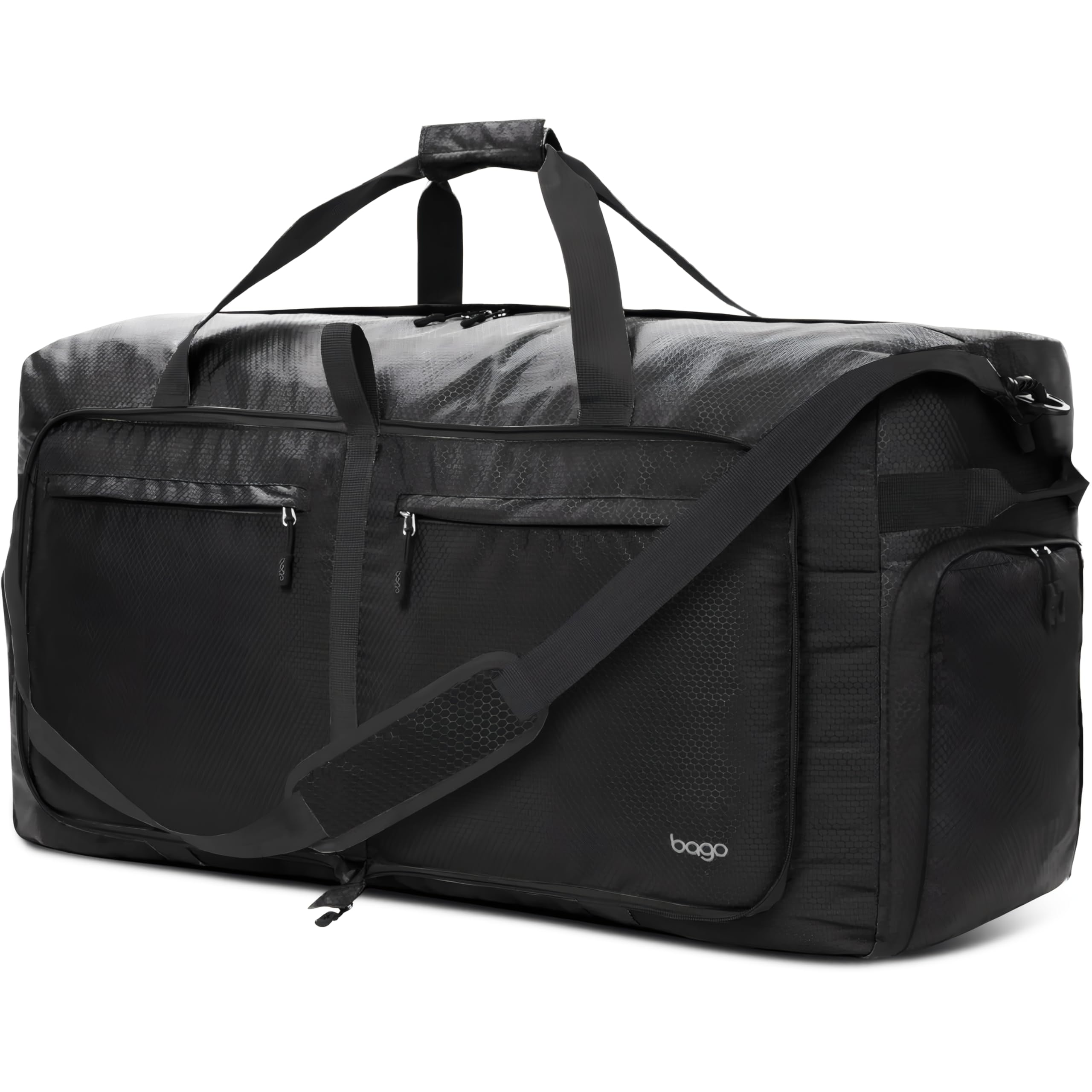 Bago 60L Foldable Travel Duffle Bag with Shoe Compartment