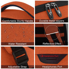 SecureSlim Laptop Backpack with USB & Water Resistance - Backpack Bags by Handbags Specialist Headquarter | Available at Handbags Specialist Headquarter