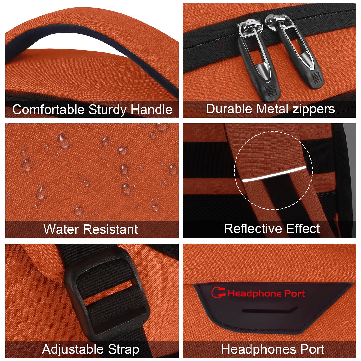 SecureSlim Laptop Backpack with USB & Water Resistance - Backpack Bags by Handbags Specialist Headquarter | Available at Handbags Specialist Headquarter