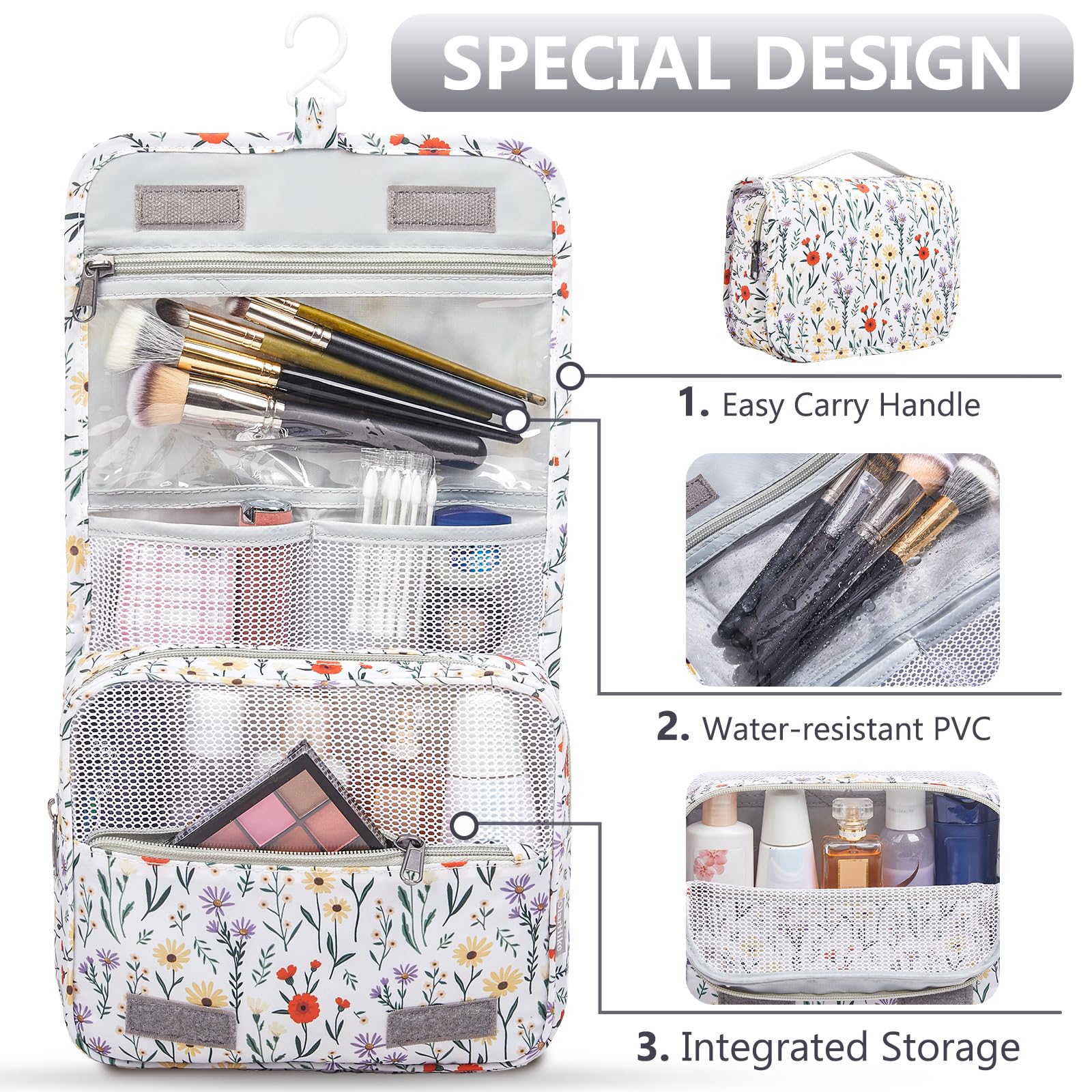 OlarHike Travel Cube Set - Cream Organizer & Gifts -  by Handbags Specialist Headquarter | Available at Handbags Specialist Headquarter