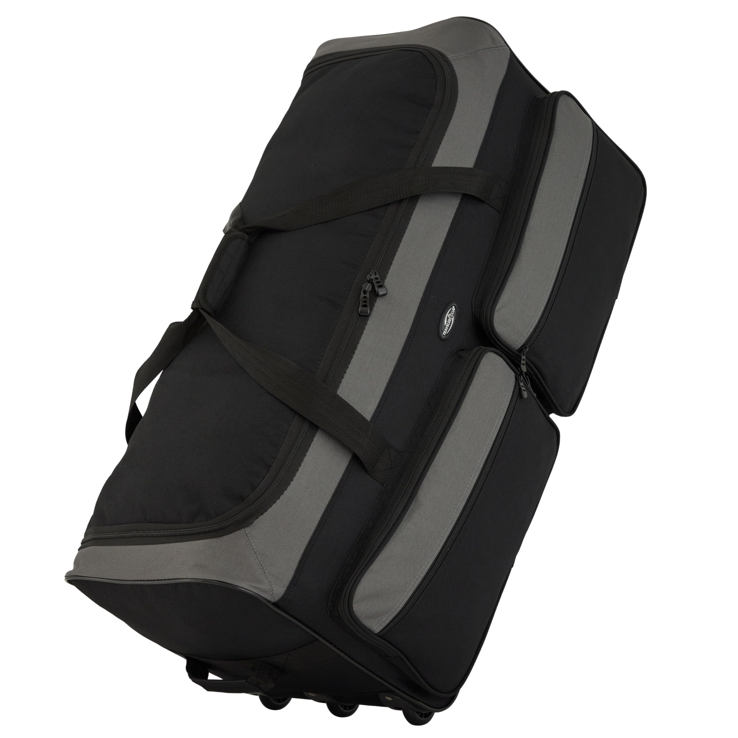 Travelers Club 36" Asgard 3-Wheel Rolling Duffel Bag -  by Handbags Specialist Headquarter | Available at Handbags Specialist Headquarter