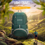 ZOMAKE 35L Compact Waterproof Hiking Backpack - Backpack Bags by Handbags Specialist Headquarter | Available at Handbags Specialist Headquarter