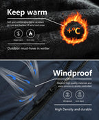 Men's Waterproof Warm Ski Snow Jacket Parka