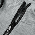 PrevFit Men's Sleeveless Zip-Up Hoodie Vest