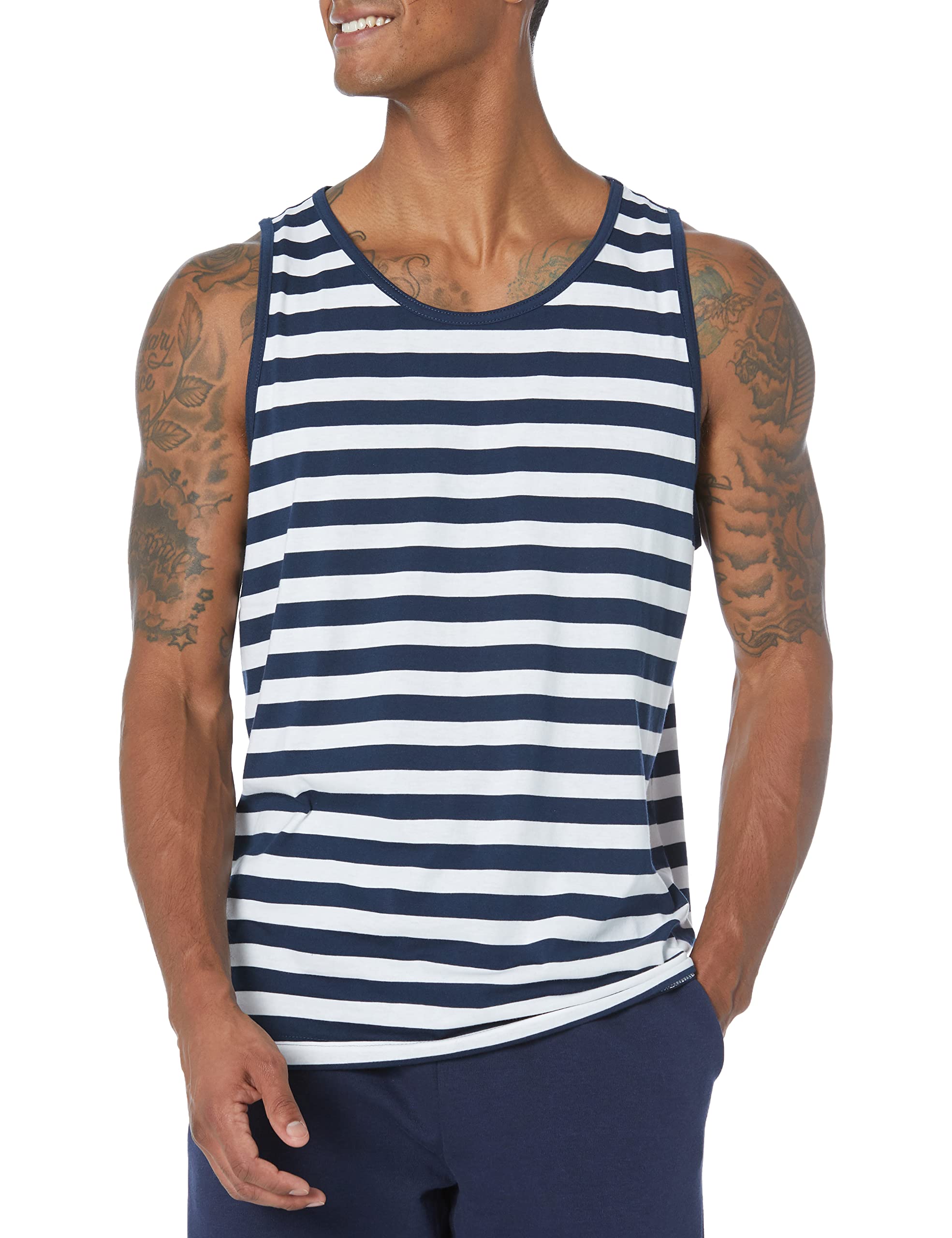 Essentials Men's Regular-Fit Sleeveless Tank Top