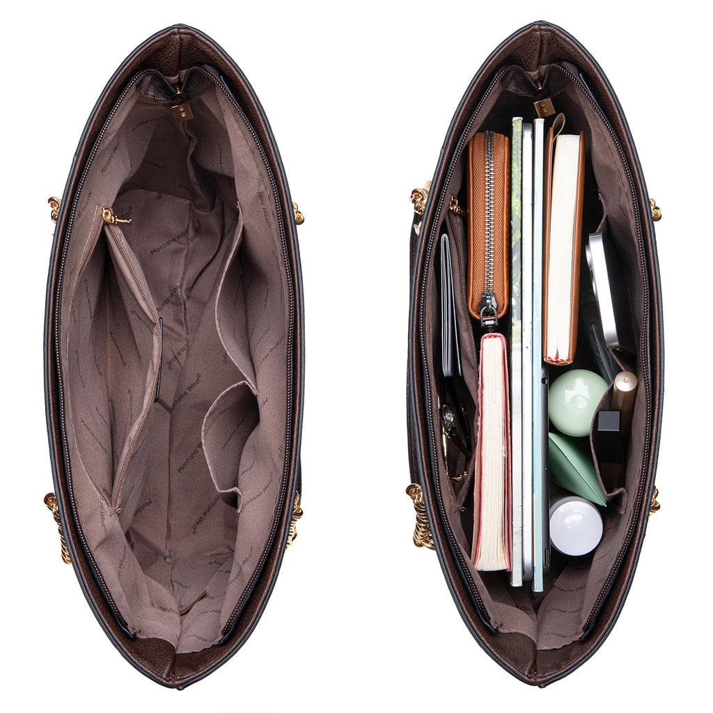 Montana Chic: Women's Chain-Handle Tote