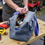 Waxed Canvas Military Duffle Bag, Olive Green