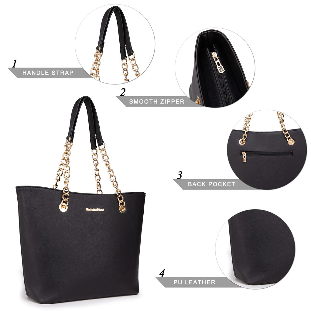 Montana Chic: Women's Chain-Handle Tote