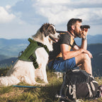 GuardianGrip Tactical Dog Vest - Large, Reflective, Green -  by Handbags Specialist Headquarter | Available at Handbags Specialist Headquarter