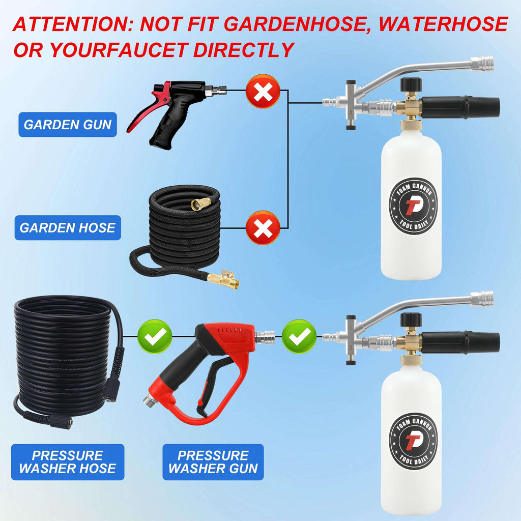 FoamBlaster Pro: Quick Connect Wash Kit - Decor by Handbags Specialist Headquarter | Available at Handbags Specialist Headquarter