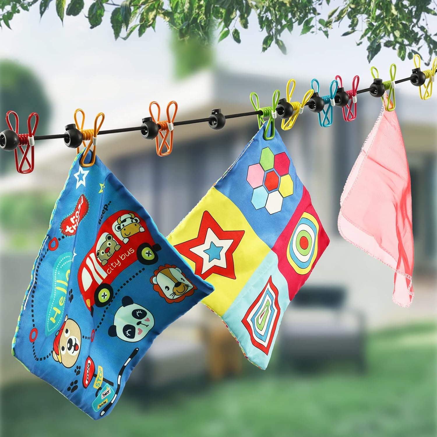 TravelLine 12Clip Clothesline -  by Handbags Specialist Headquarter | Available at Handbags Specialist Headquarter