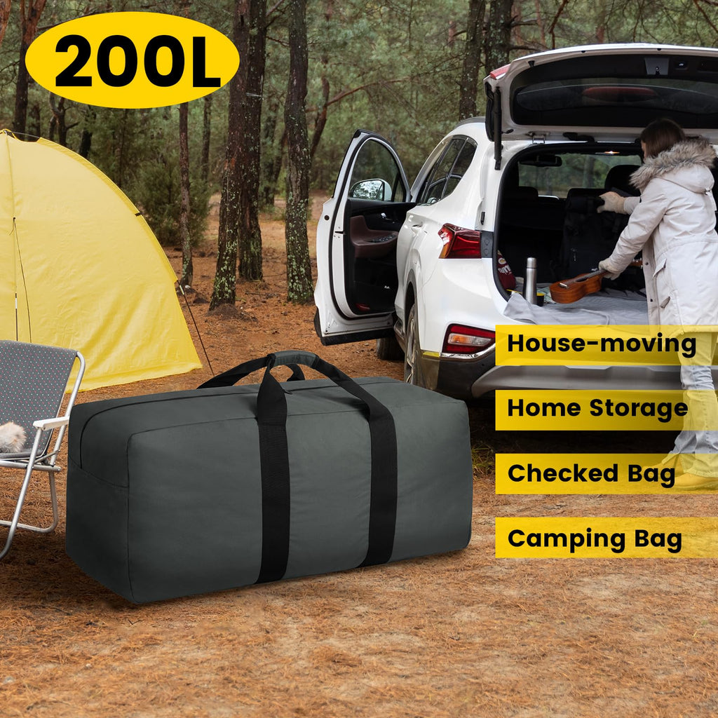 VoyagerMax 100L Travel Duffel - Foldable & Durable