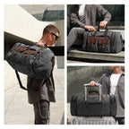 Wildroad 50L Waxed Canvas Waterproof Duffle Bag