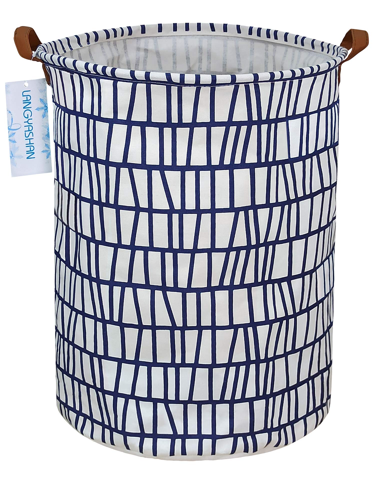 Collapsible Canvas Hamper by LANGYASHAN - Laundry Baskets by Handbags Specialist Headquarter | Available at Handbags Specialist Headquarter