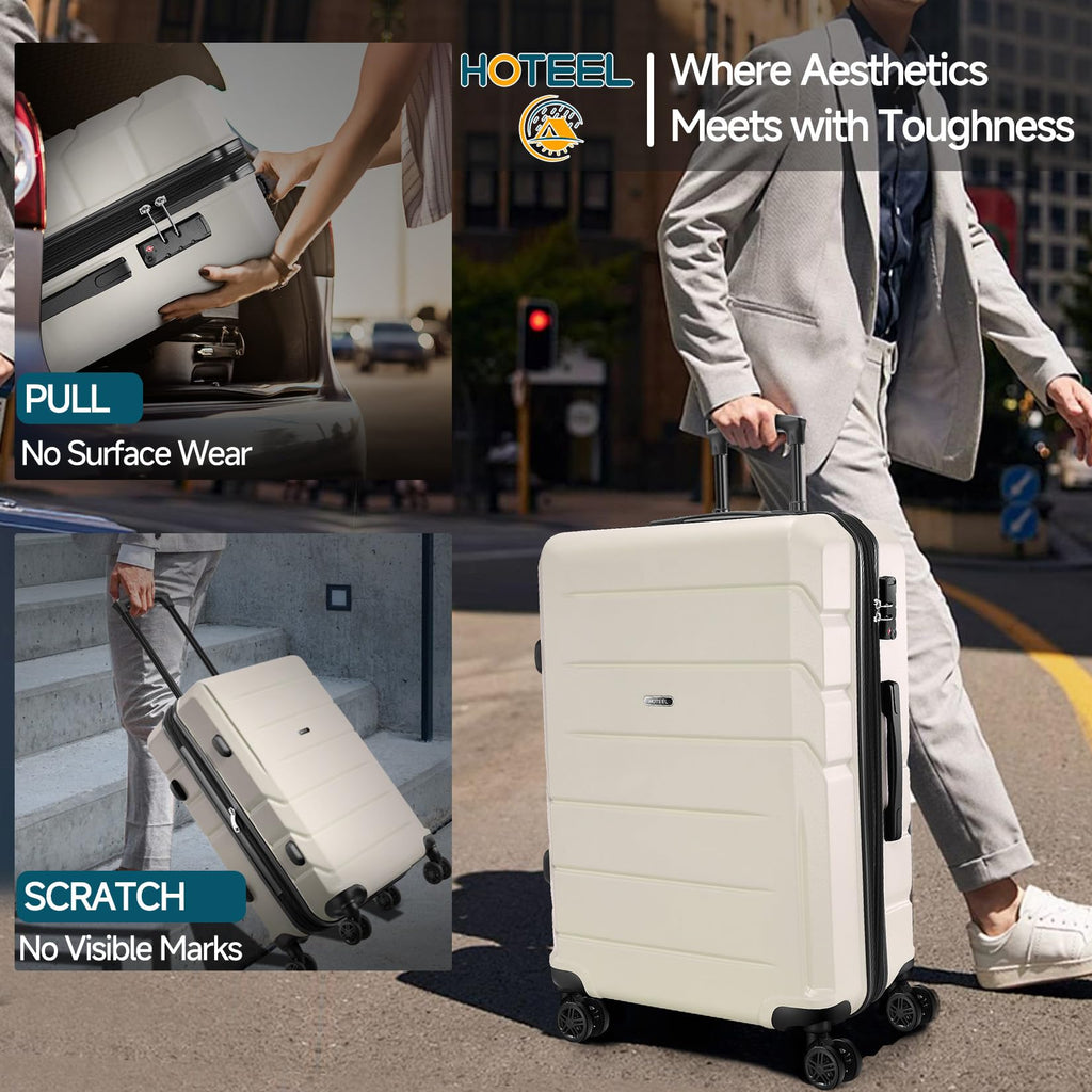 Hoteel 3-Piece Luggage Set - Luggage Travel Bags by Handbags Specialist Headquarter | Available at Handbags Specialist Headquarter