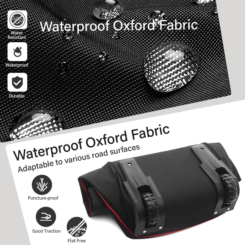 AquaRoll 29 Quilted Wheeled Duffle Backpack -  by Handbags Specialist Headquarter | Available at Handbags Specialist Headquarter