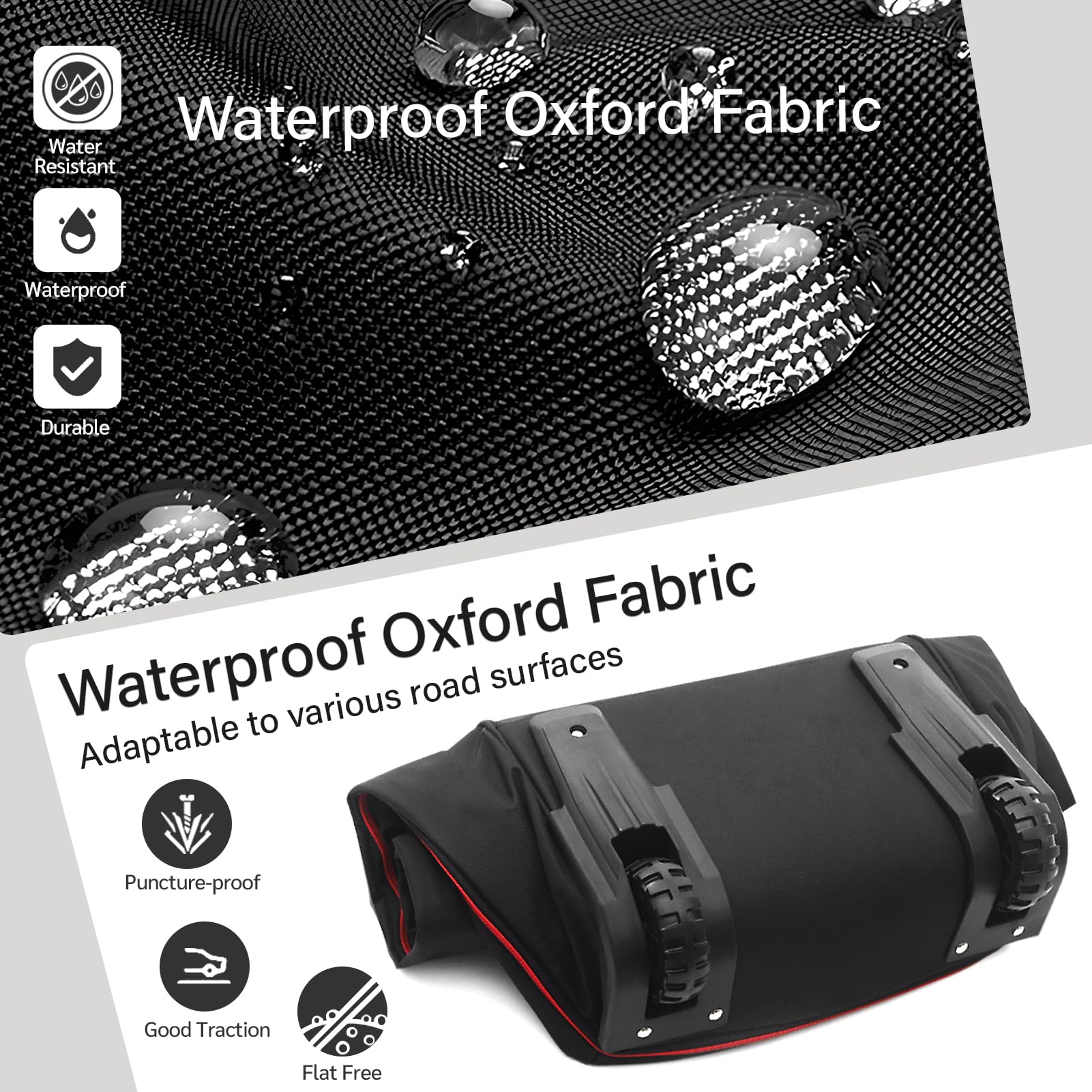 AquaRoll 29 Quilted Wheeled Duffle Backpack -  by Handbags Specialist Headquarter | Available at Handbags Specialist Headquarter