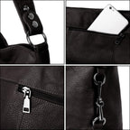 YALUXE Chic Leather Hobo & Crossbody Bags - Shoulder Bags by Handbags Specialist Headquarter | Available at Handbags Specialist Headquarter