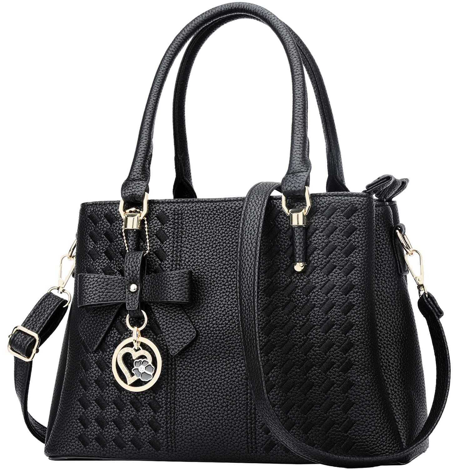 Luxe Leather Satchel & Crossbody Bags -  by Handbags Specialist Headquarter | Available at Handbags Specialist Headquarter