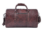 Leather Travel Duffel Bag for Men & Women