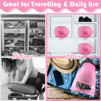 Travel Clear Shoe Bags - 5 Pack Waterproof Storage -  by Handbags Specialist Headquarter | Available at Handbags Specialist Headquarter