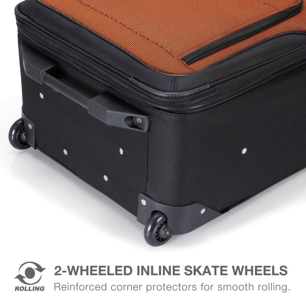 Travel Select Amsterdam 4-Pc Expandable Luggage Set -  by Handbags Specialist Headquarter | Available at Handbags Specialist Headquarter