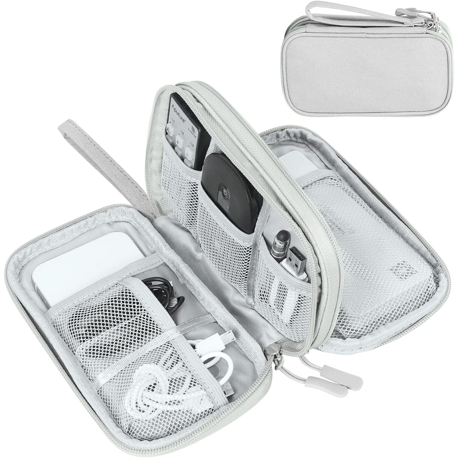 FYY All-in-One Travel Cable Organizer Pouch -  by Handbags Specialist Headquarter | Available at Handbags Specialist Headquarter