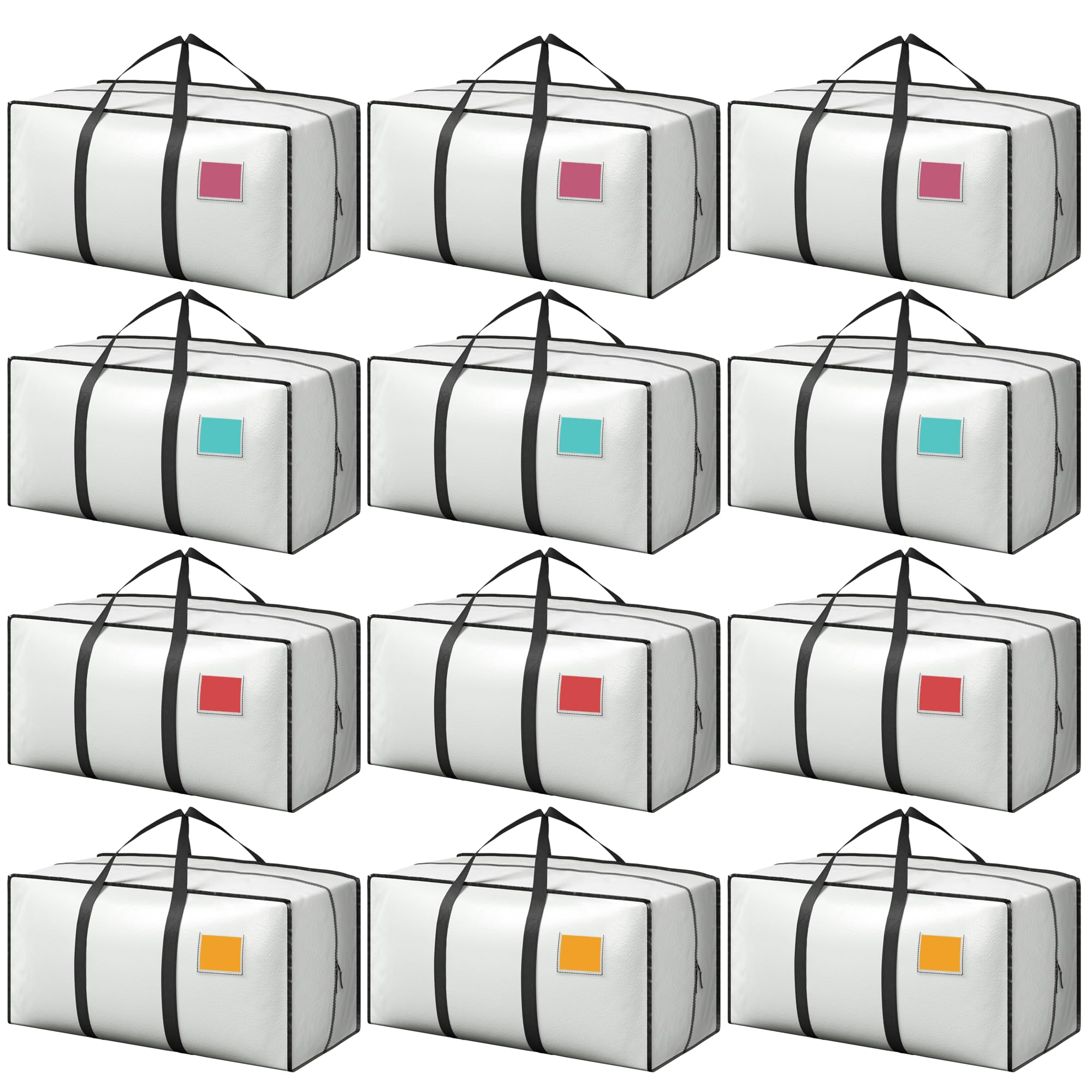 6 Pack XL Heavy Duty Moving Bags - Dark Blue