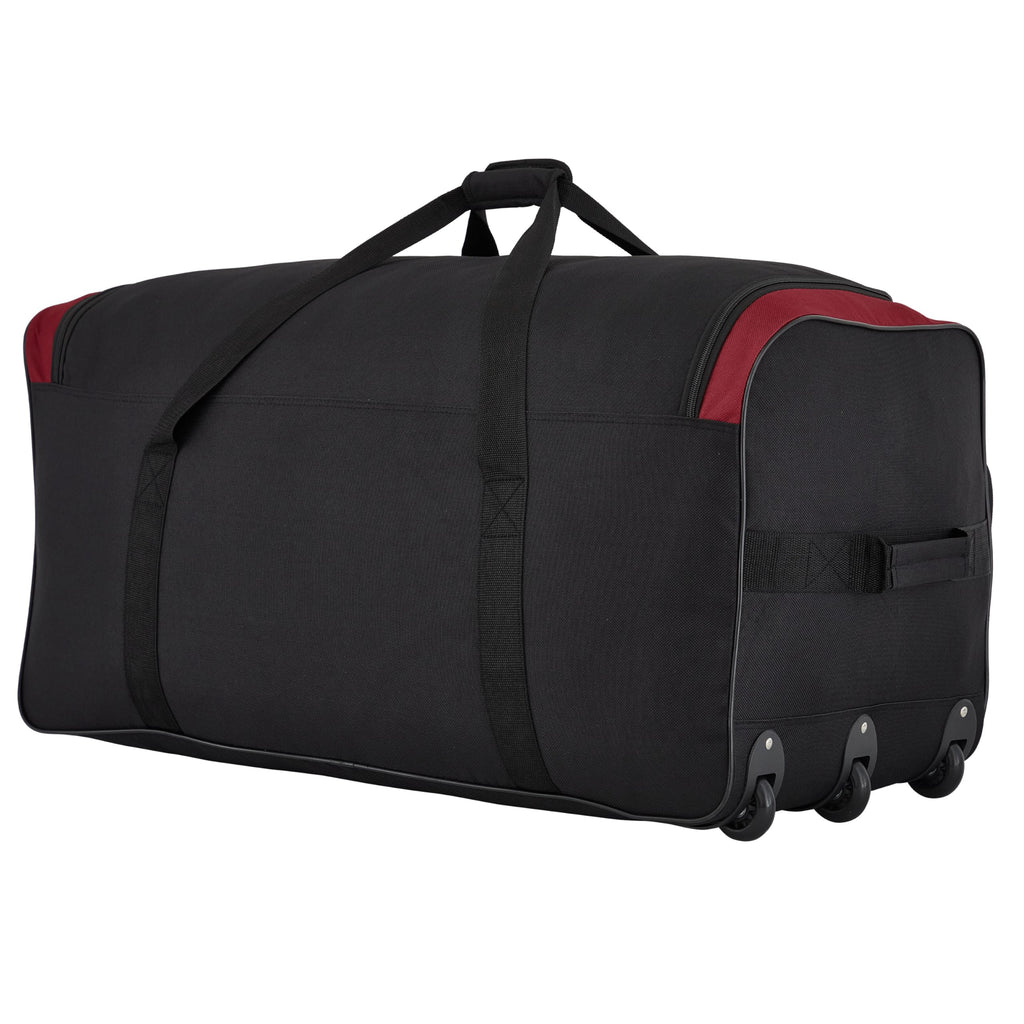 Travelers Club 36" Asgard 3-Wheel Rolling Duffel Bag -  by Handbags Specialist Headquarter | Available at Handbags Specialist Headquarter